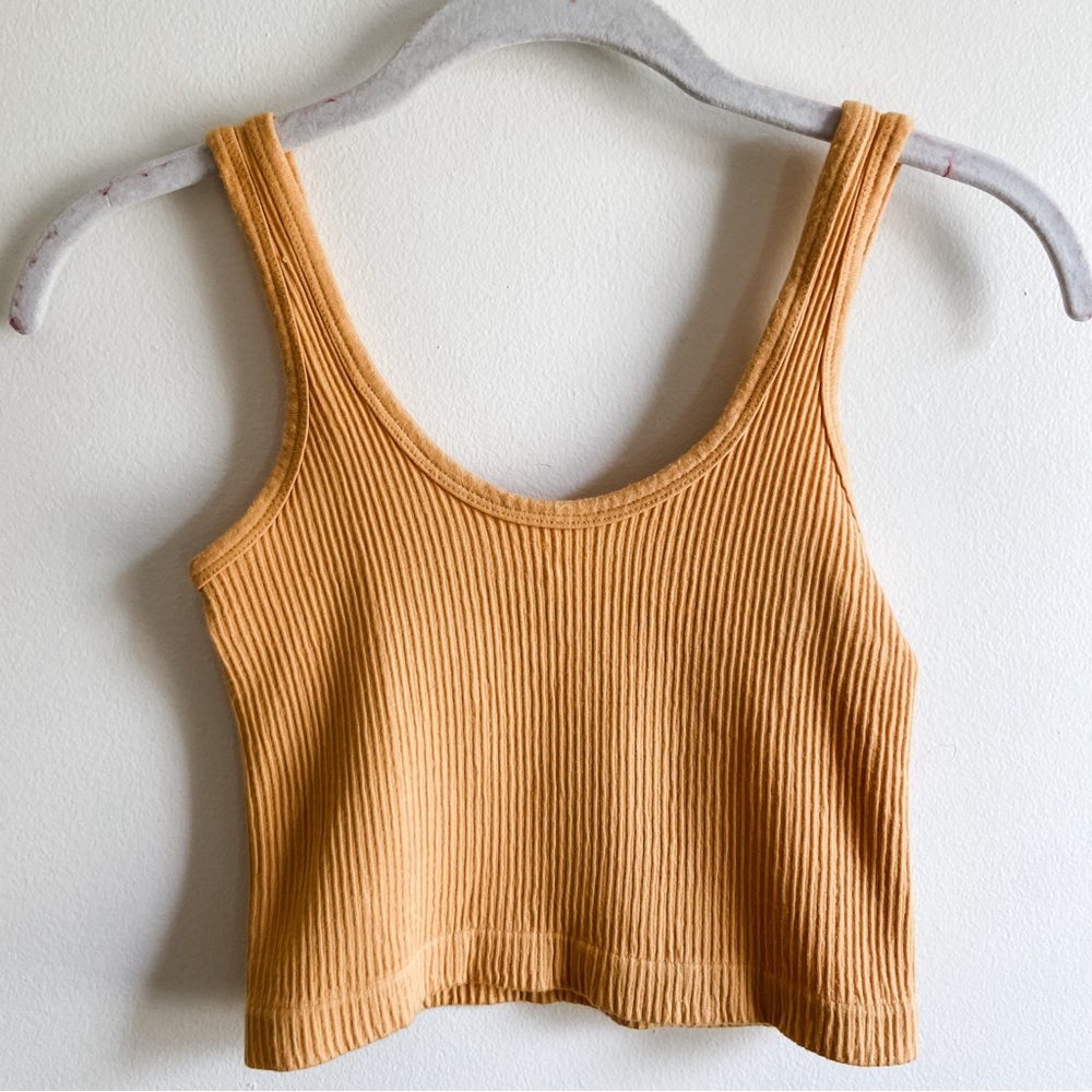 Out From Under Ribbed Cropped Tank Top - Picture 6 of 8